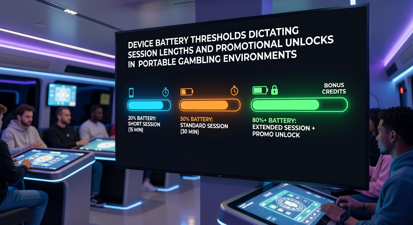 Smartphone displaying low battery warning alongside a mobile gambling app interface